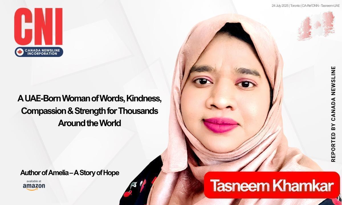The Human Grid - A UAE-Born Woman of Words, Kindness, Compassion and Strength for Thousands Around the World
