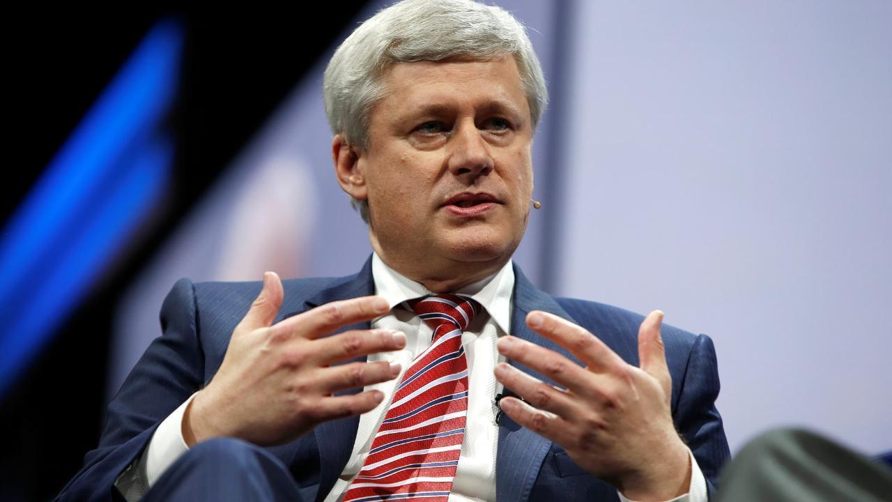 Harper Urges Canada to Cut Trade Dependence on U.S.