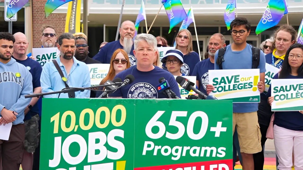 Workers Demand Job Security and Better Funding