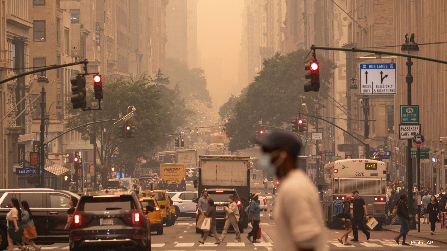 Canada’s Wildfires Worsen Air Quality — Health Impacts and Solutions
