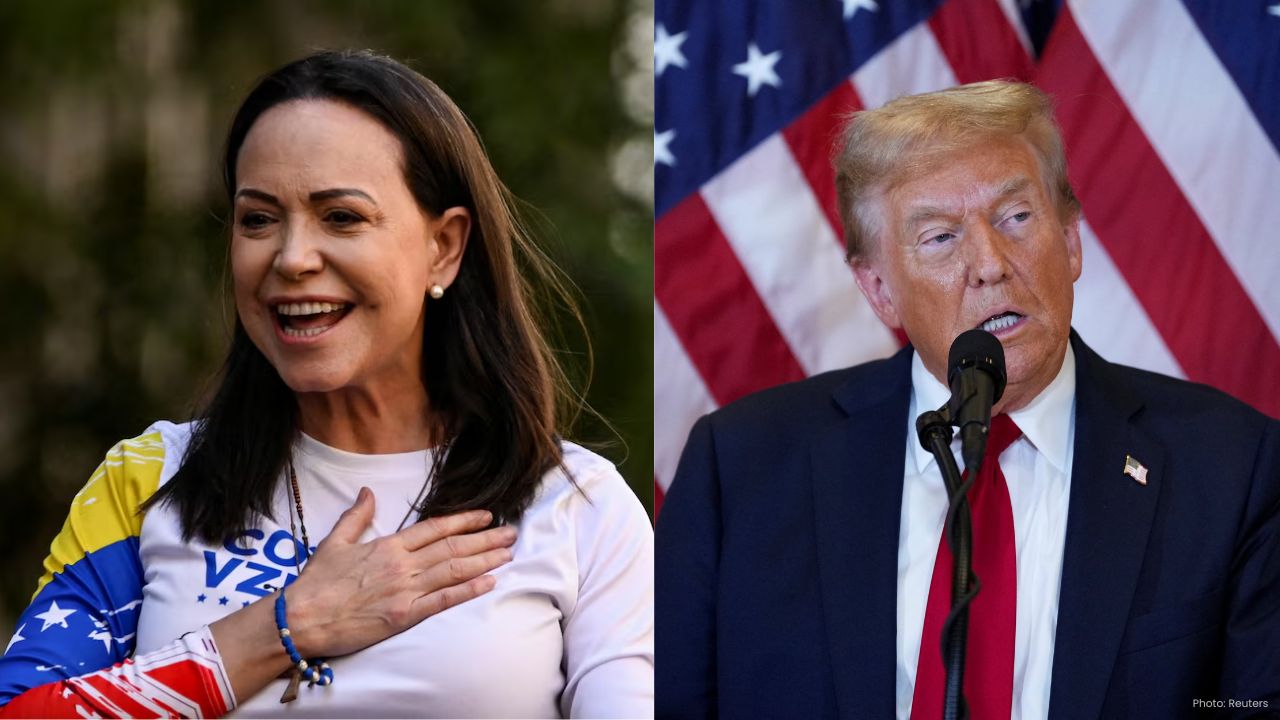 Venezuelan Leader Maria Corina Machado Dedicates Nobel to Trump