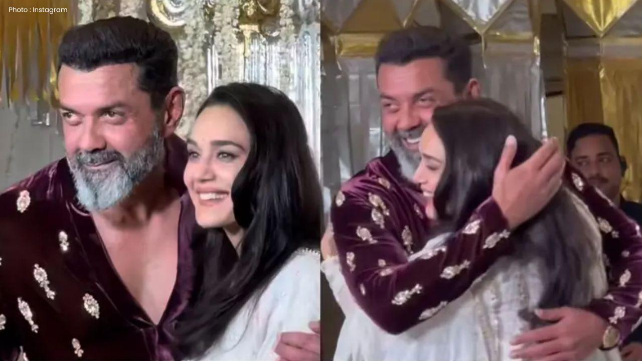 Bobby Deol and Preity Zinta Reunite at Manis…