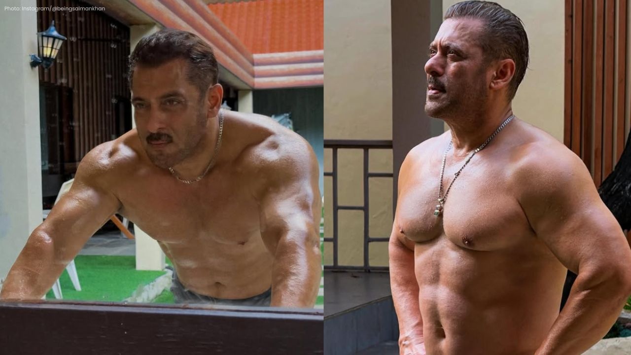 Salman Khan’s Shirtless Post-Workout Photos and Family Throwback Win Hearts as Battle Of Galwan Nears