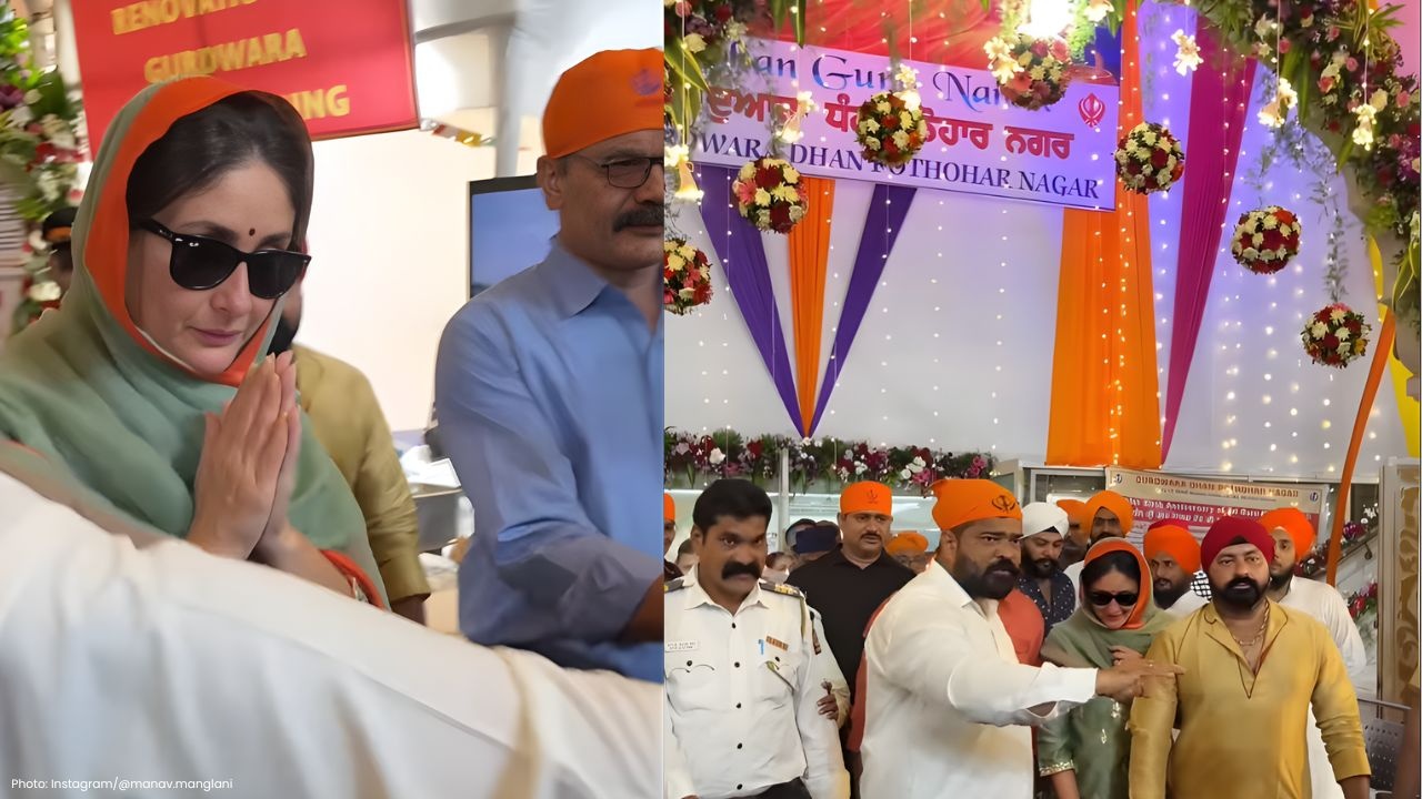 Kareena Kapoor marks Guru Nanak Jayanti with gurdwara visit, enjoys dinner outing in Mumbai