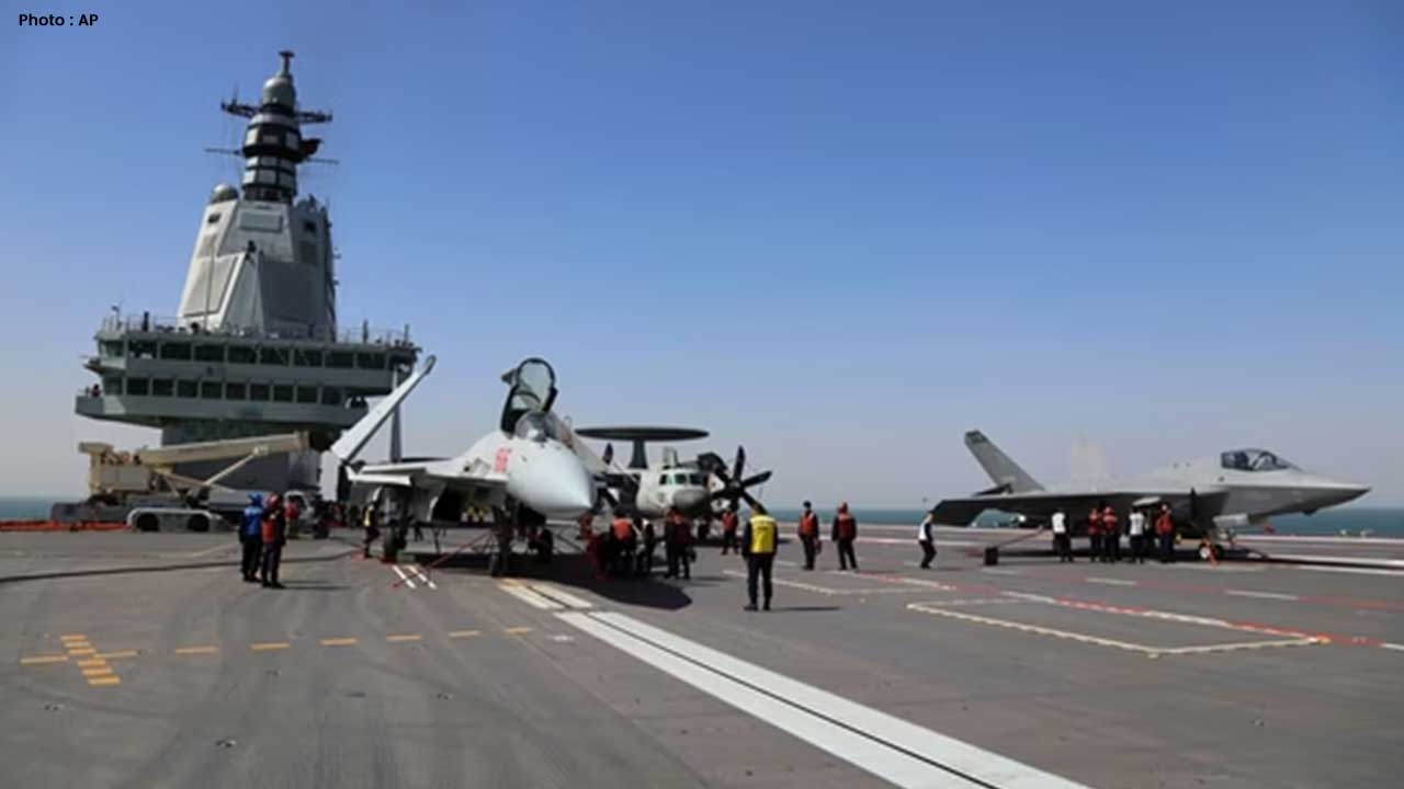 China Launches Third Aircraft Carrier, Fujian, Strengthening Naval Forces