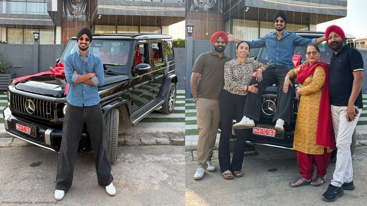 Arshdeep Singh Celebrates with a New Mercedes G-Wagon