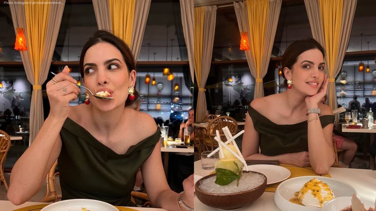 Natasa Stankovic and Agastya's Heartwarming Dinner Adventure