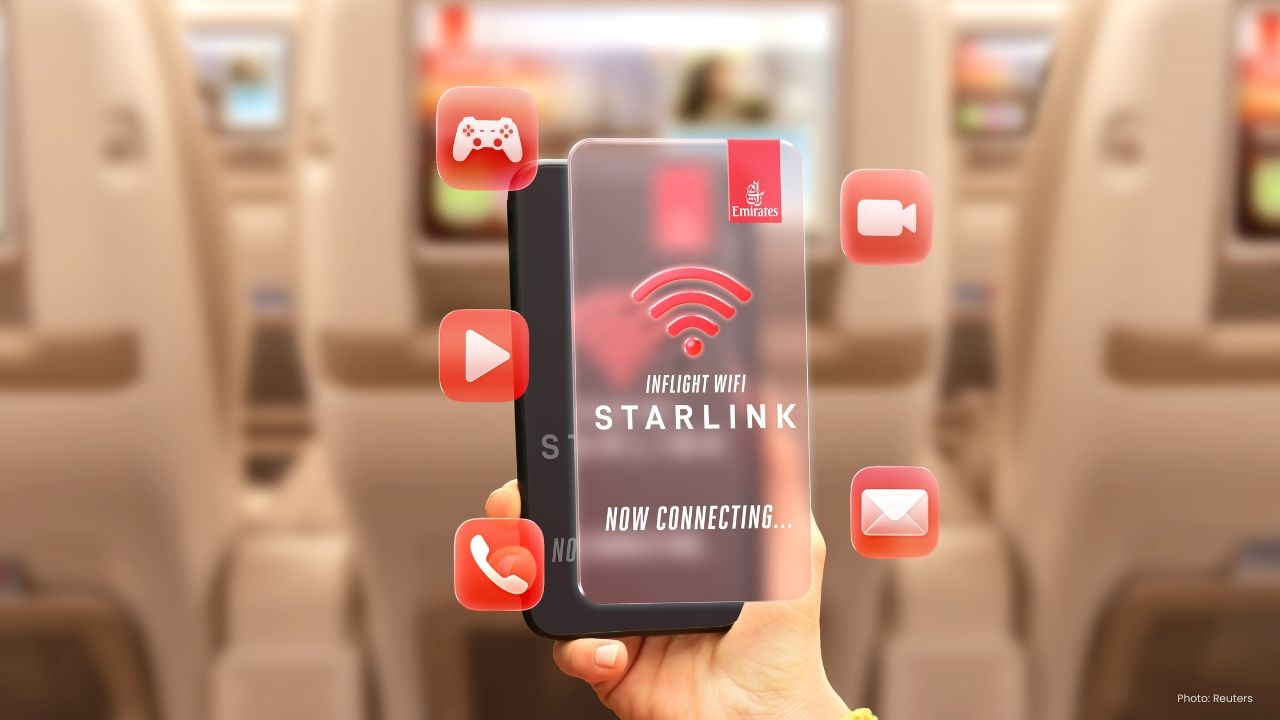 Emirates to Launch Complimentary Starlink Wi-Fi on All Flights by 2027