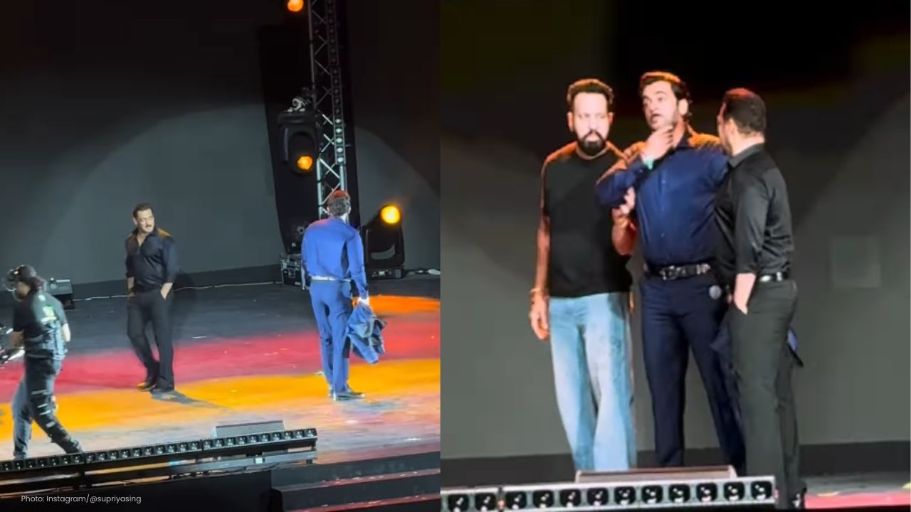 Sunil Grover Channels Salman Khan at Da-Bangg Qatar Show