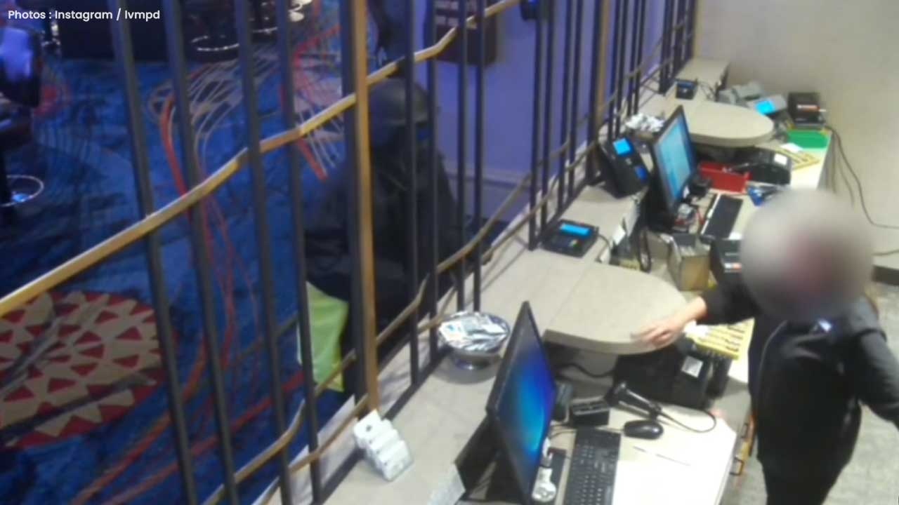 Brazen Heist: Gunman Targets Las Vegas Casino in Nighttime Shakedown