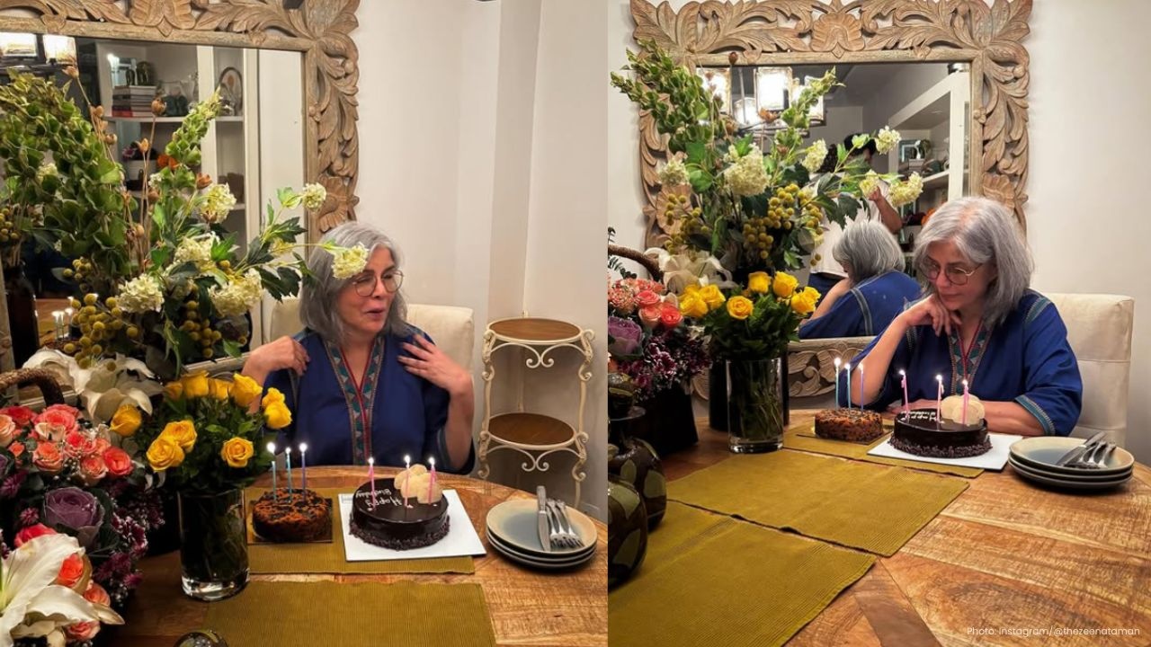 Zeenat Aman Celebrates 74th Birthday with Dance and Joy
