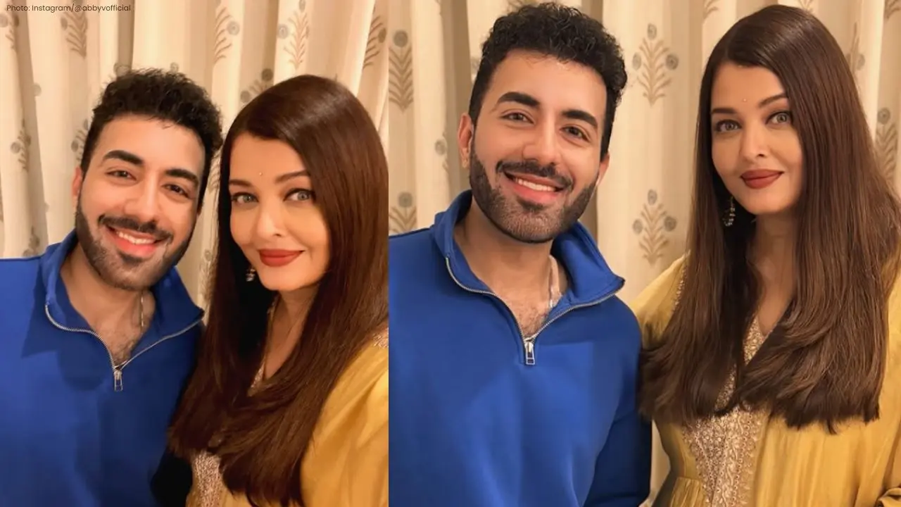 Aishwarya Rai’s Emotional Moments with Abby V at Puttaparthi