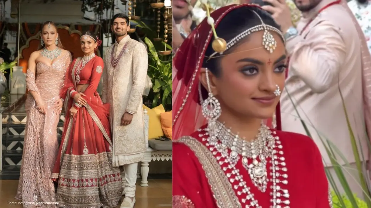 Netra Mantena and Vamsi Gadiraju Tie the Knot in Grand Udaipur Event