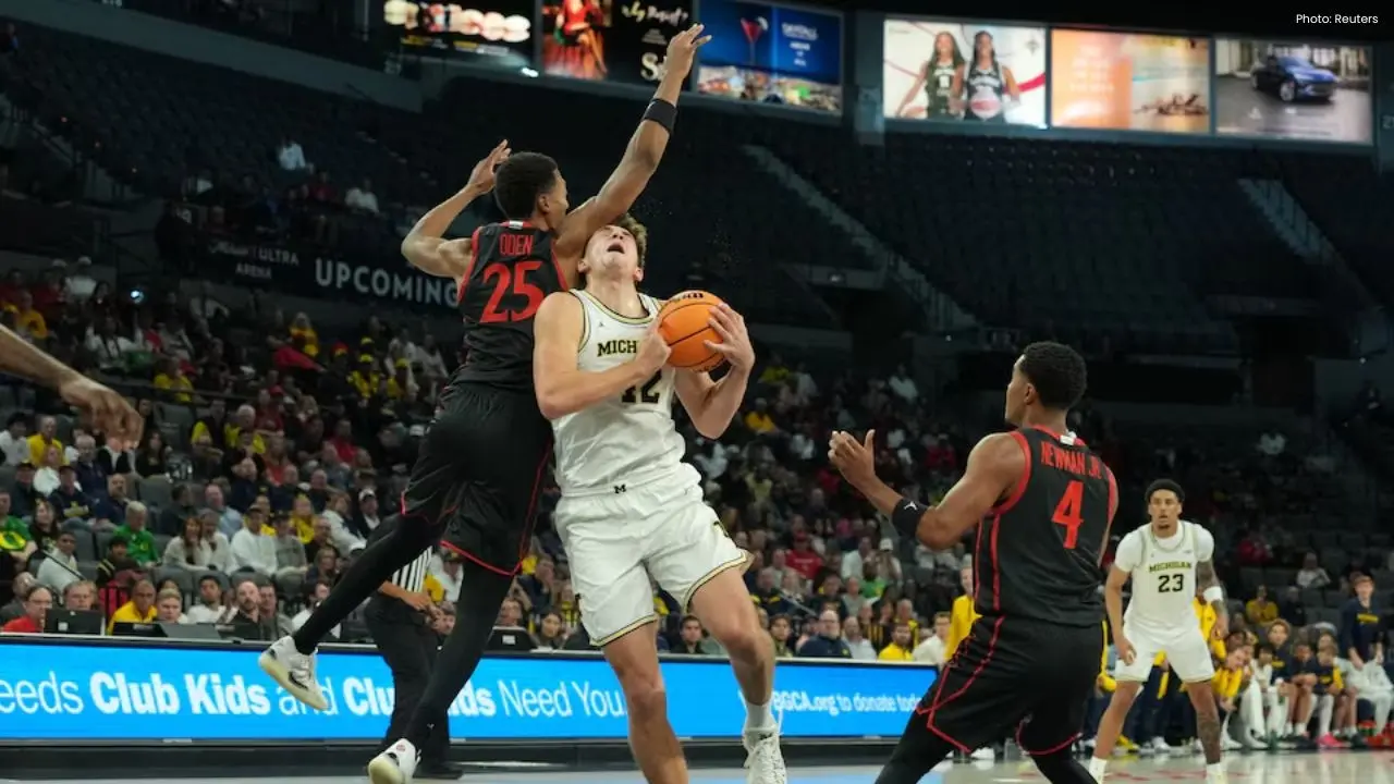 Michigan Dominates San Diego State with 94-54 Victory in Tournament Opener