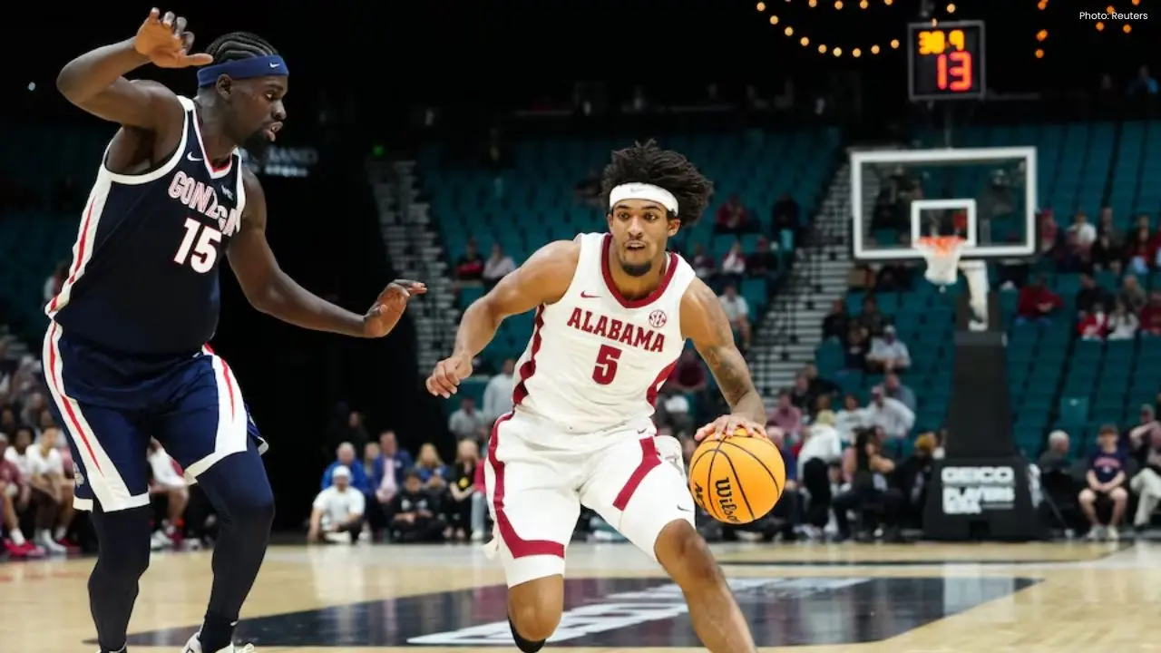 Gonzaga Triumphs Over Alabama 95-85 in Tournament Opener