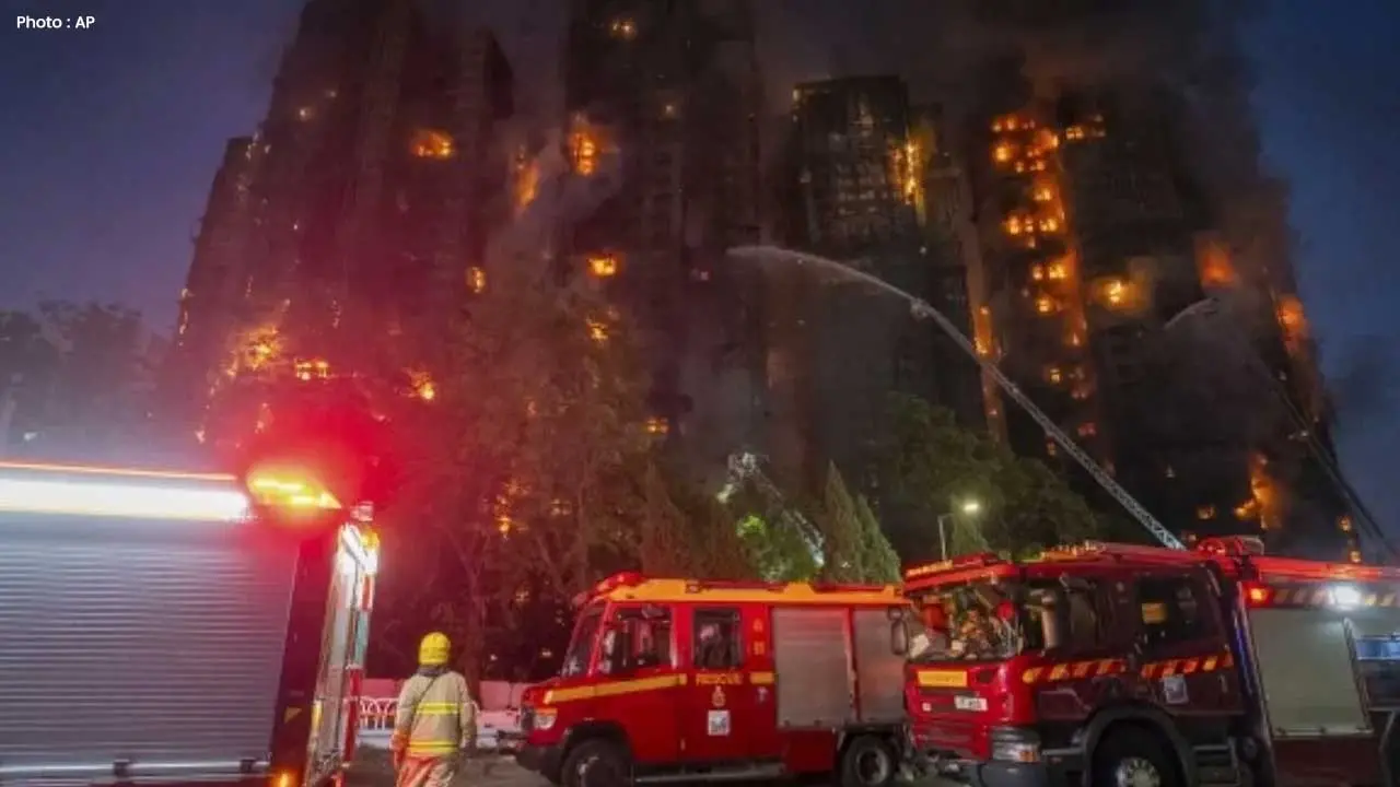 Tragedy in Hong Kong: Fire Claims Lives, Three Taken into Custody