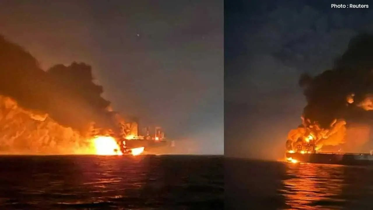 Explosions Rock Black Sea Oil Tankers, Crew Members Evacuated