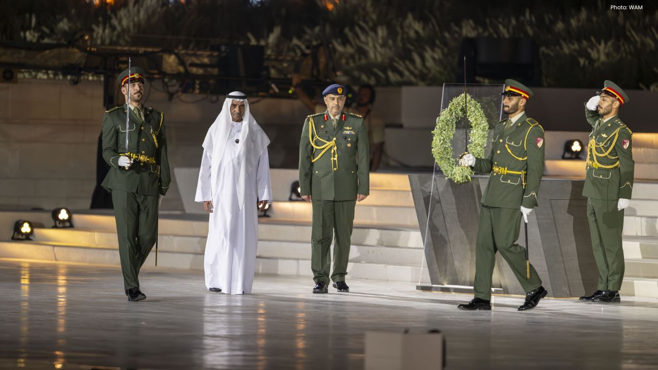 Honoring the Fallen: UAE Leaders Commemorate Heroes at Wahat Al Karama