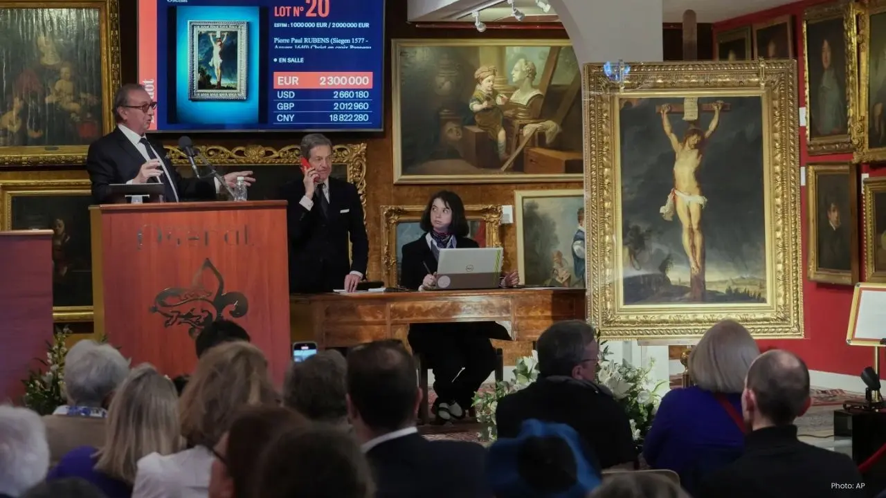 Rubens' Crucifixion Masterpiece Surfaces and Sells for €2.3 Million
