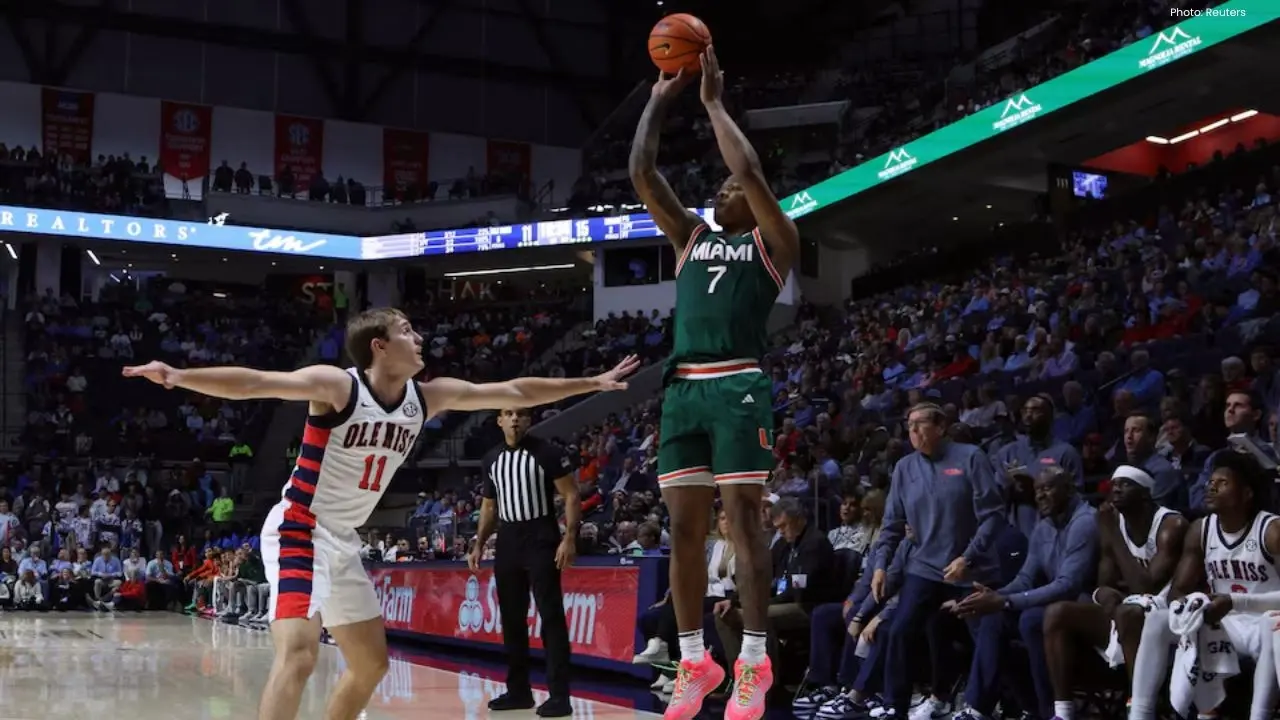 Hurricanes Overcome Ole Miss, Ending Road Struggles