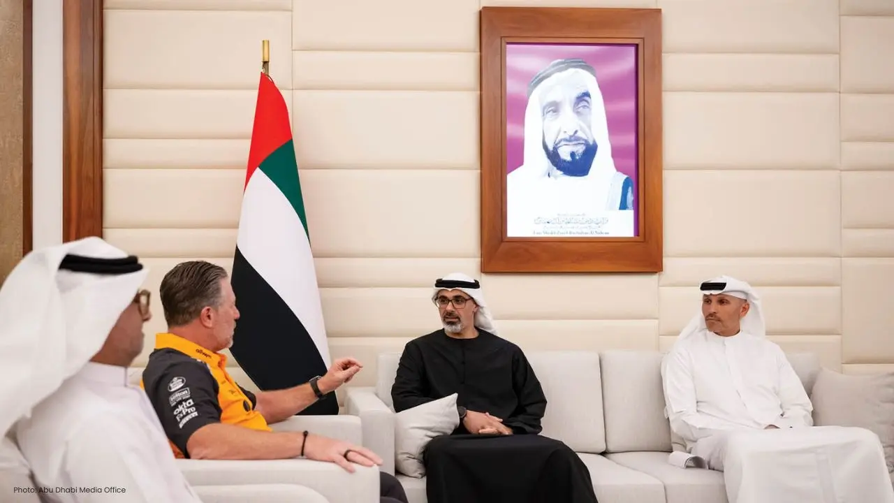 Sheikh Khaled Engages with McLaren CEO in F1 Innovation Talks
