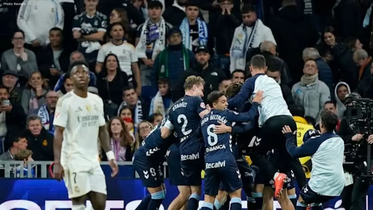 Real Madrid Lose 2-0 to Celta Vigo with Nine Men