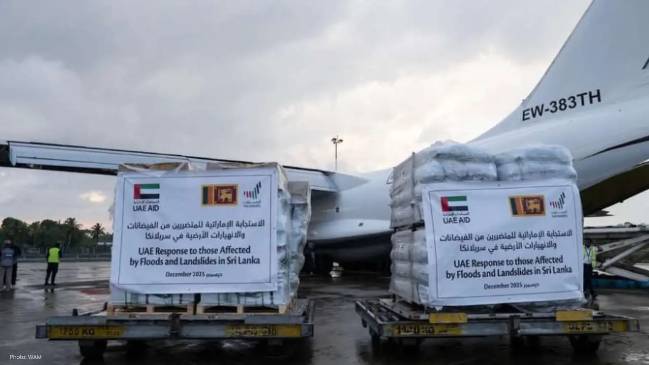 UAE Delivers Additional Relief to Flood-Stricken Sri Lanka