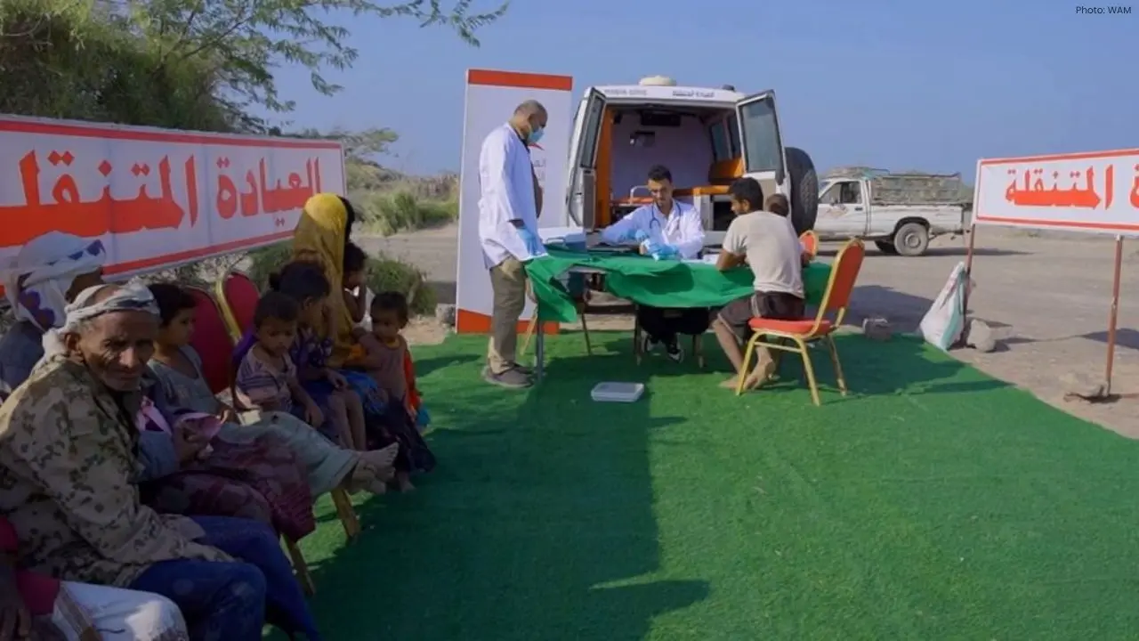 Emirates Red Crescent Rolls Out Mobile Clinic in Yemen
