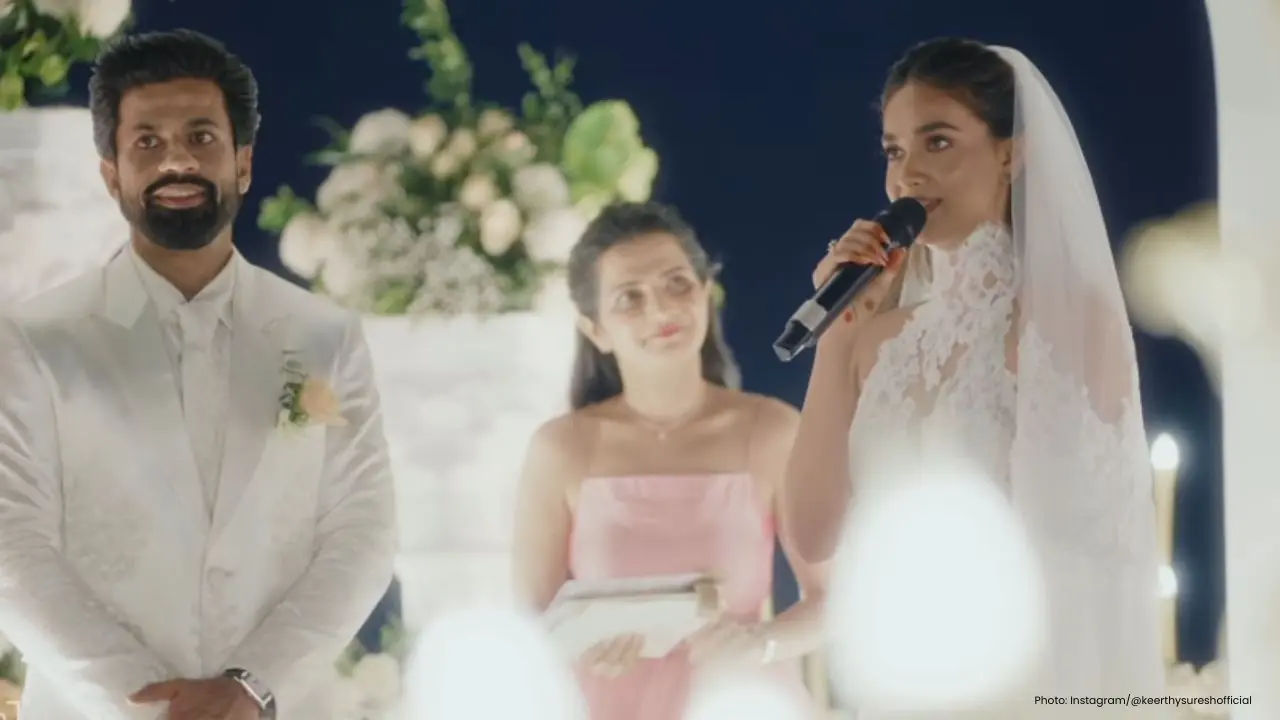 Keerthy Suresh Celebrates First Anniversary With Sweet Video