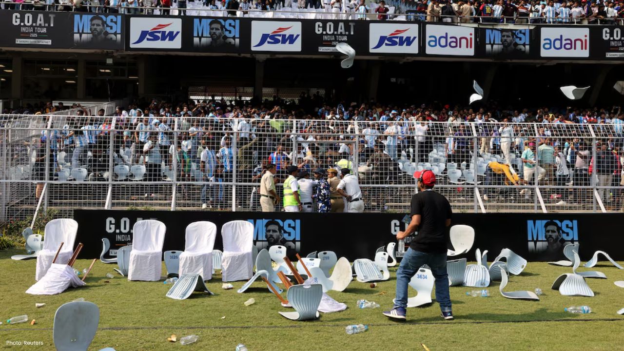 Chaos Erupts at Messi’s Kolkata Event, Star Exit Sparks Outrage