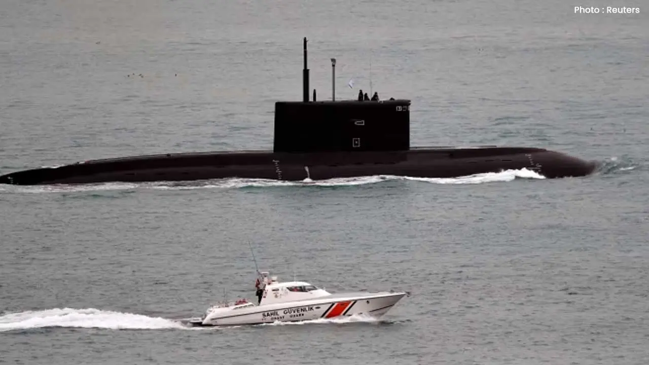 Ukraine Achieves Historic Naval Victory by Striking Russian Submarine with Drone