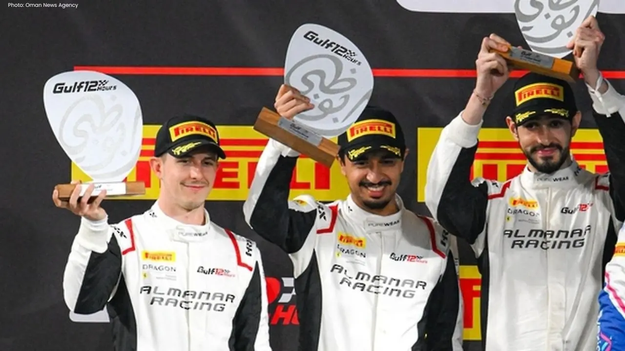 Omani Racer Al Faisal Khalid Secures Second Place at Gulf 12 Hours