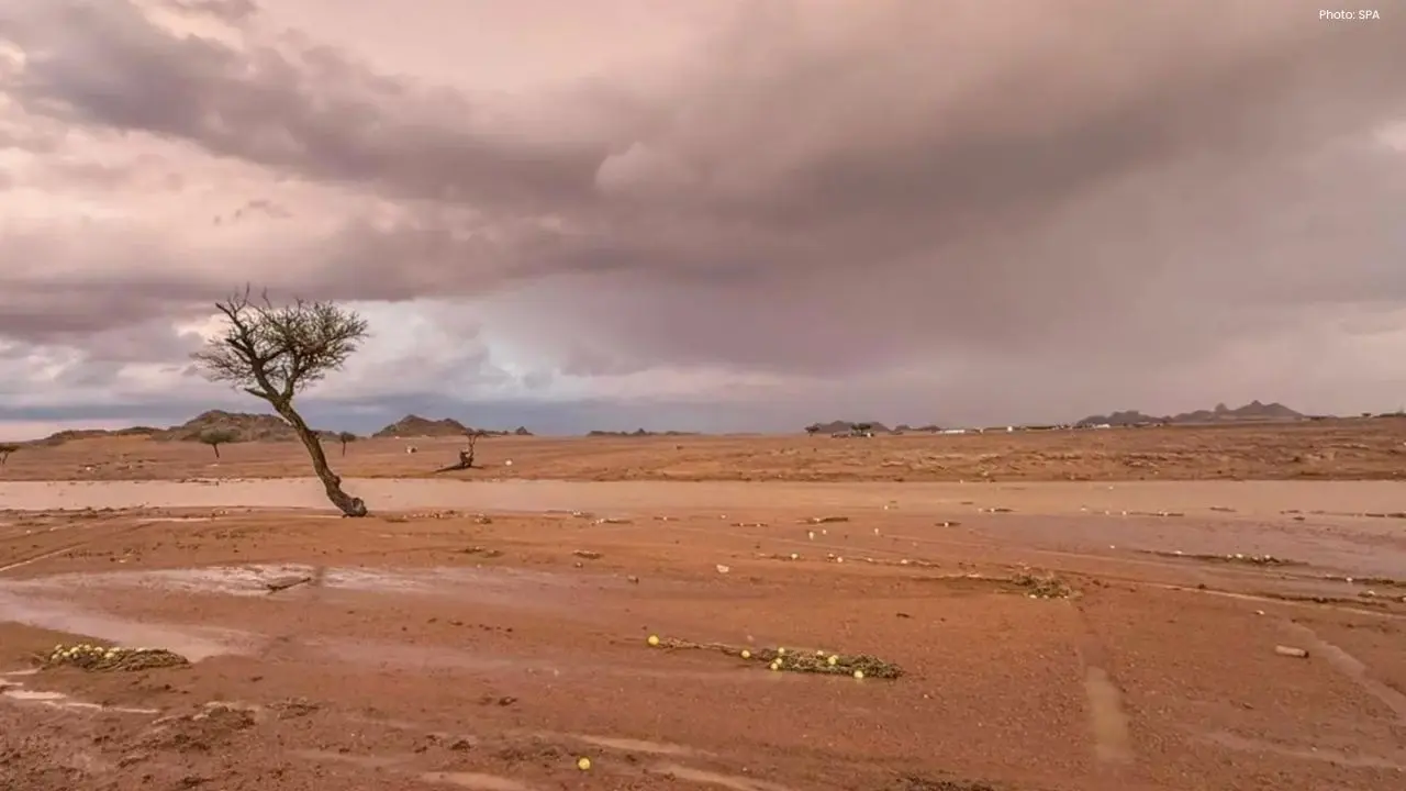Snow and Storms Expected in Northern Saudi Arabia