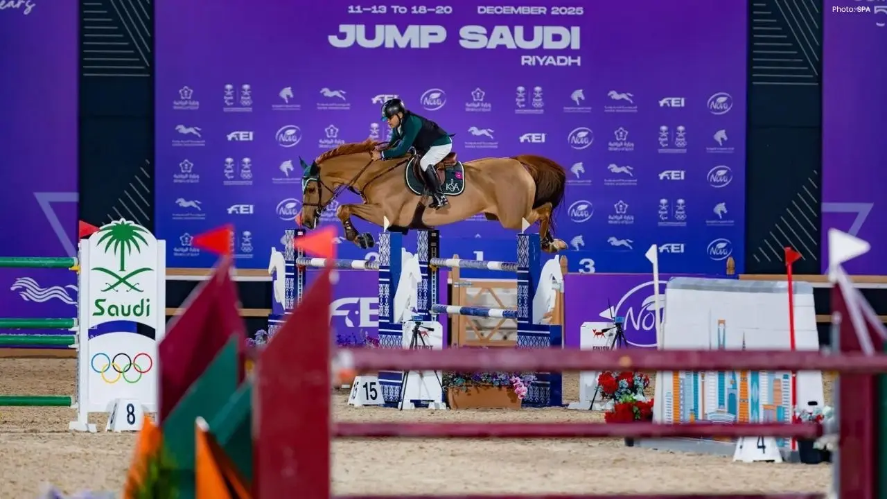 Final Week of Jump Saudi Equestrian Competition Kicks Off in Riyadh