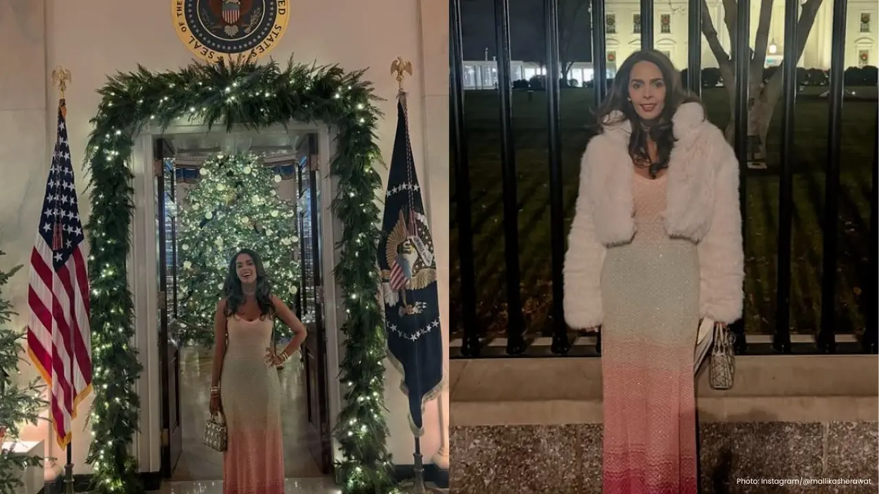 Mallika Sherawat Attends White House Christmas Dinner
