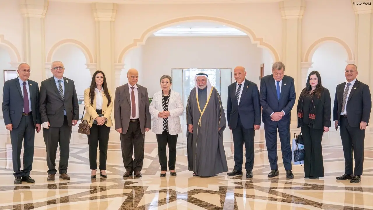 Sheikh Sultan Welcomes Delegation from Birzeit University to Enhance Education