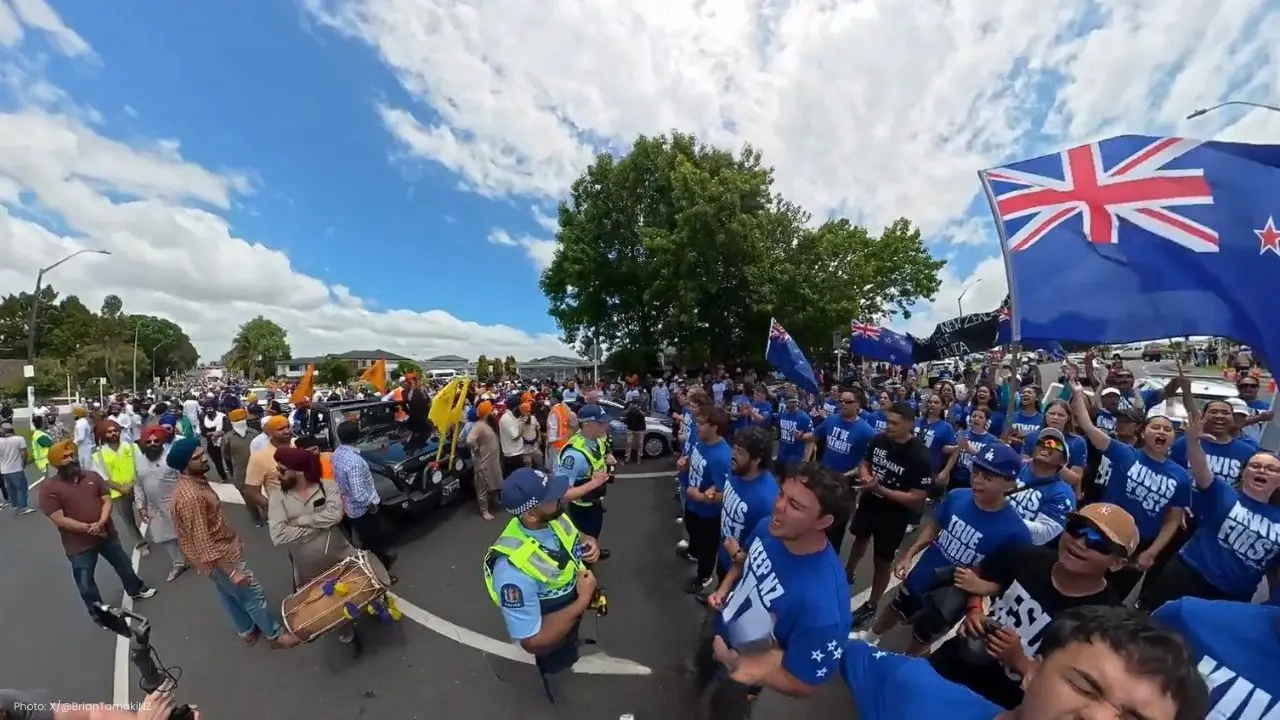 Christian Group Disrupts Sikh Parade in Auckland, New Zealand