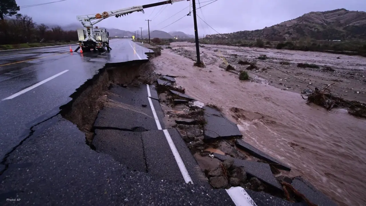 Severe Storm Strikes Southern California Ahead of Christmas
