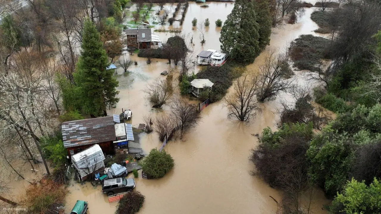 California Storms Lead to Floods, Mudslides, and Three Fatalities