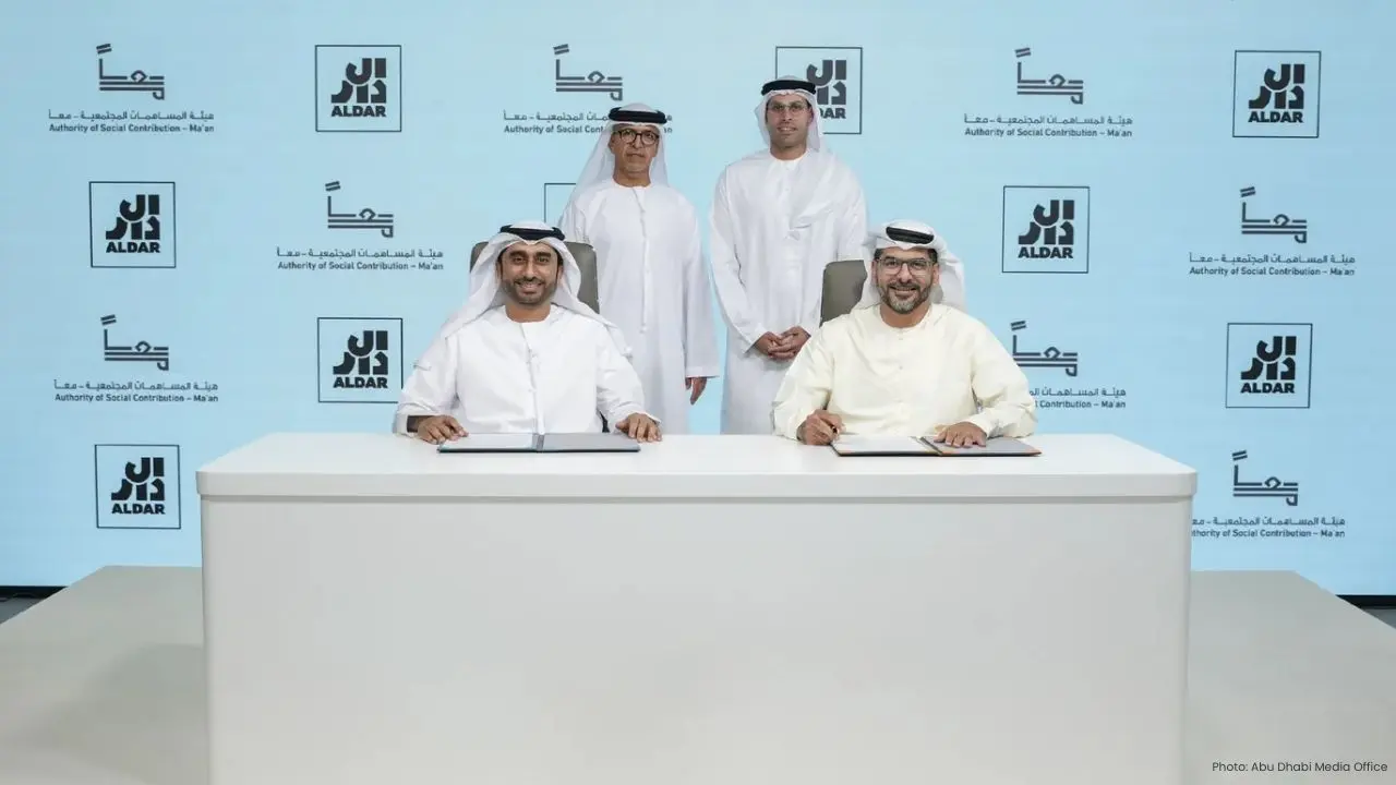 Aldar Partners with Ma’an for a 3-Year Commitment to Community Welfare