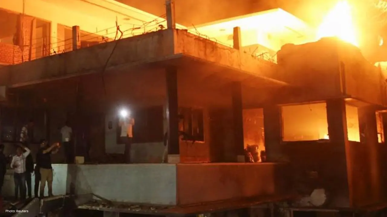 Hindu Homes Set Ablaze Amid Growing Violence in Pirojpur, Bangladesh