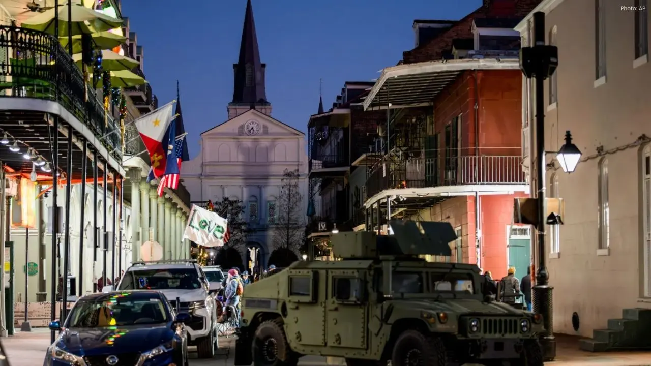 New Year Security Heightened in New Orleans with National Guard Deployment