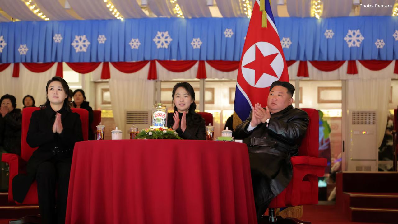 Kim Jong Un Celebrates New Year with Daughter in Pyongyang