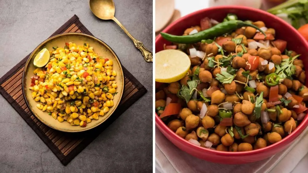 Sweet Corn Chaat or Boiled Chana: Which Snack Aids Weight Loss Better?