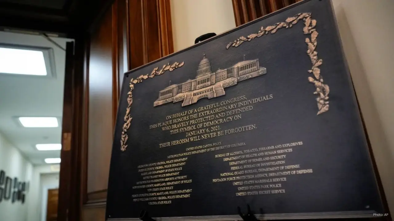 US Senate Endorses Display of Capitol Police Plaque for Jan. 6 Heroes