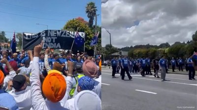 Protests Disrupt Sikh Nagar Kirtan in Tauranga, New Zealand