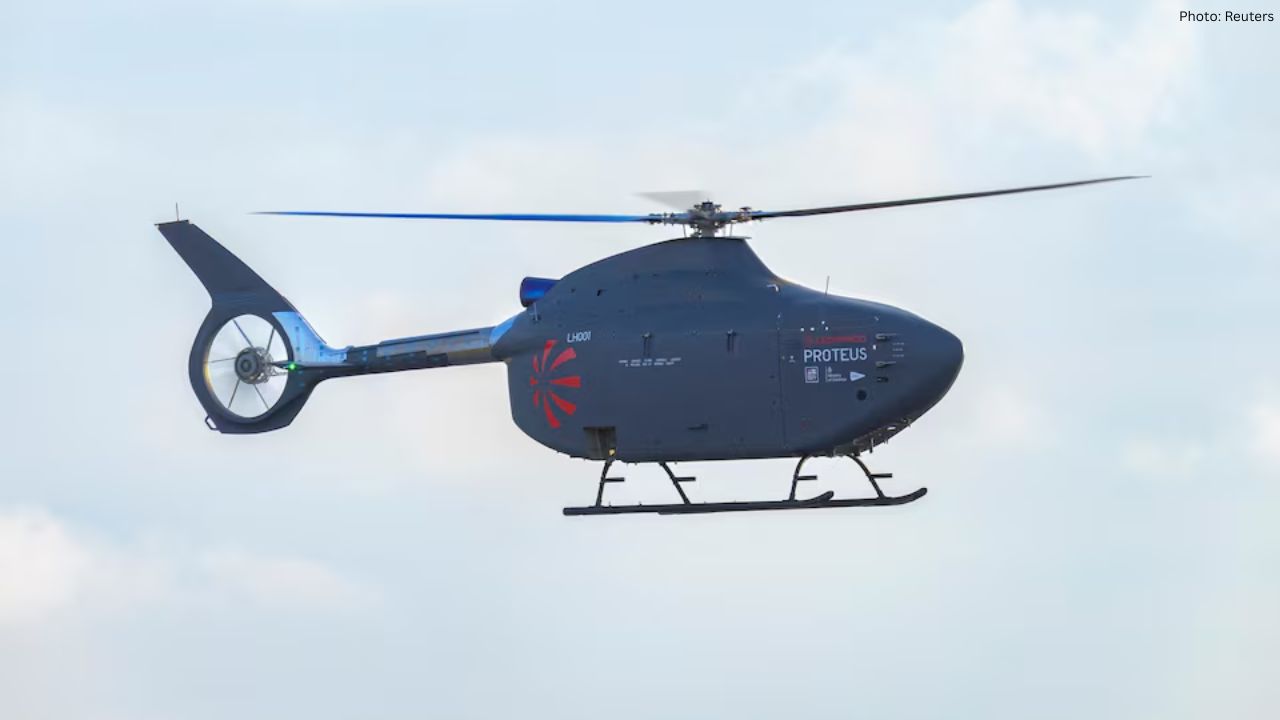 UK Navy Launches New Crewless Helicopter to Counter North Atlantic Threats