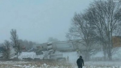 Massive Snowstorm Triggers Over 100 Vehicle Pile-Up in Michigan