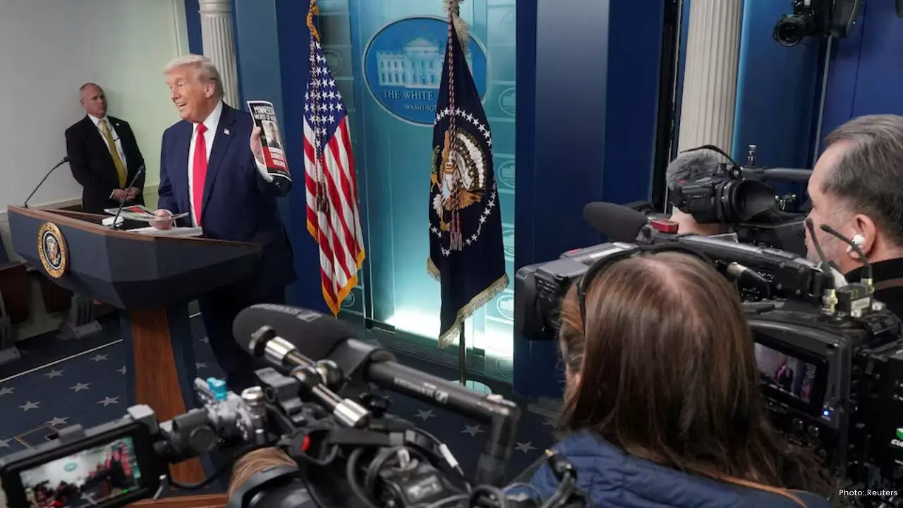 Trump's Year in Office Noted with Lengthy Address and Contentious Remarks