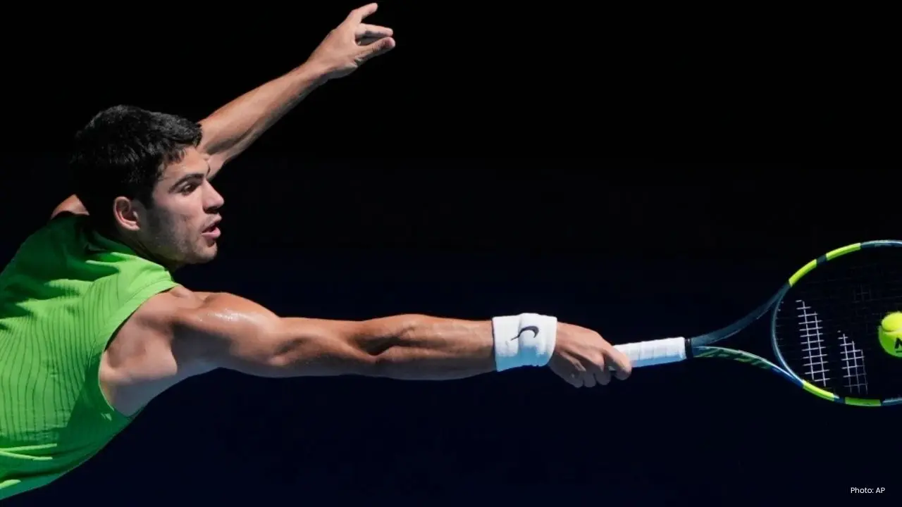 Alcaraz Shines Brightly in Melbourne Showdown
